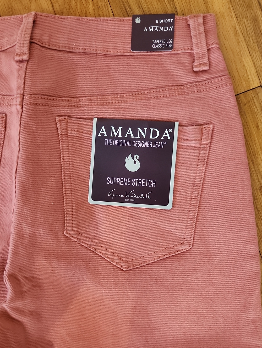 Gloria Vanderbilt Amanda Jeans Pants Size 8 Short NWT💗 - Picture 10 of 16